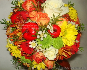 Свадебный букет в украинском стиле #1340288