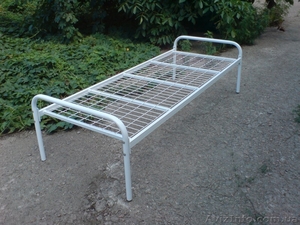 Ліжка металеві для гуртожитків,  металеве ліжко двоярусне,  ліжко металеве фото #1342407