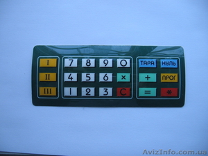 Клавиатура для весов Атлас АТ -6,  -15,  -30 #1342499