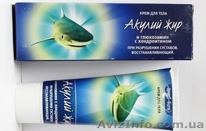 Крем от болей в суставах с акульим жиром и глюкозамином #1343716