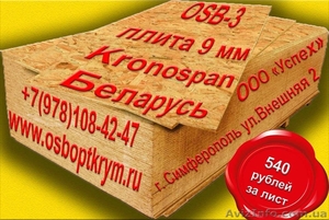 OSB-3 плиты оптом со склада #1342508