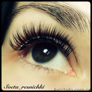 наращивание ресниц в Днепропетровске по японской технологии суперпрофессионально #1343313