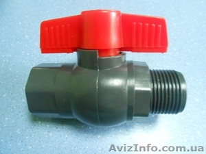 Кран шаровый ПХВ #1333892