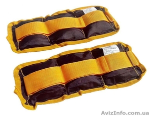 Спортивные утяжелители от 0,  25 кг до 3 кг. Цена за пару. #1339186