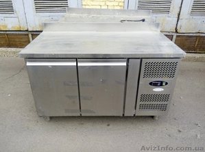 Двухдверный холодильный стол б/у Tefcold (Дания) для кафе. #1335144