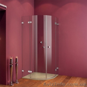 Гнутое стекло для душевой кабины продам #1348399