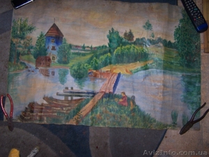 Картина неизвестного художника 1940-50г. #1354147