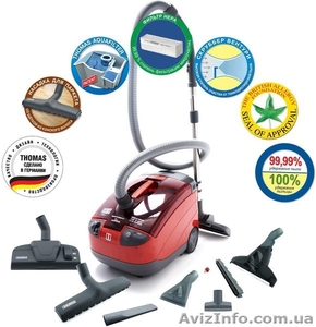 Моющий пылесос THOMAS  с аквафильтром для аллергиков THOMAS  Twin Helper Aquafil #1351506