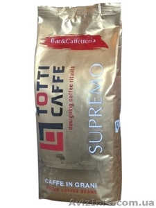 Кофе в зернах Totti Caffe Supremo 1 кг Оптовые цены #1353654