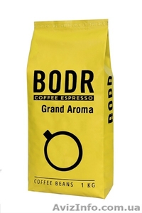 Кофе в зернах Bodr Grand Aroma 1 кг. Оптом #1353671