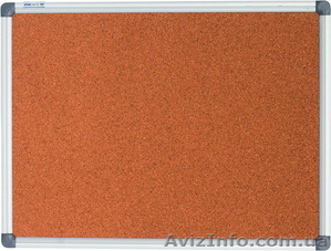 Пробковая доска информационная 45x60 см #1352481