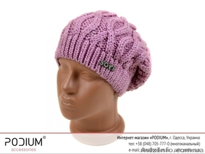 Шапки вязаные: мужские,  женские,  детские - опт,  розница,  оптовые цены.  #1350707