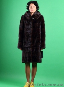 Настоящая норковая шуба (гарантия качества ) #1353908