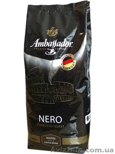 Кофе в зернах Ambassador Nero (Германия) 1 кг опт #1353732