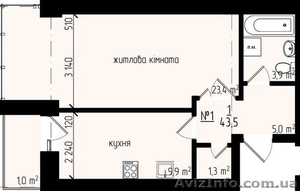 1 новобудова для молодої сім*ї р-н Майдану, пейзажний вид #1344102