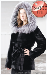 Полушубок из американской норки по акционной цене #1354932