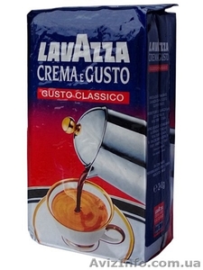 Молотый кофе Lavazza Crema e Gusto gusto classico 250 гр опт #1353796