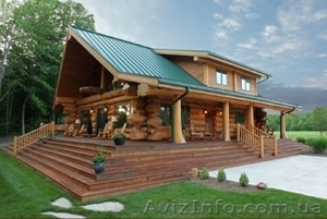 Деревянные дома и сооружения из сруба  #1351968