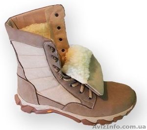 Берцы серии Эволюшин «Гром 2» с утеплителем на овчине (черный,   бежевый,   хаки) #1350564