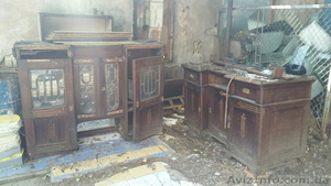 Продам антикварный дубовый!!! Буфет 1901 года. #1346289