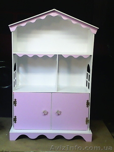 Этажерка для книг-домик для кукол Барби,  Монстер Хай,  Братс. #1345925