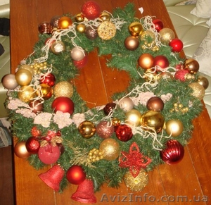 Новогодний венок от дизайнера в Киеве #1346658