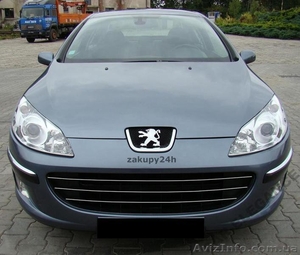 Peugeot 407 капот бампер фара дверь крило #1353371