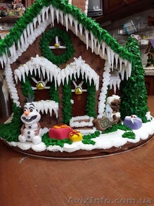 Новогодний пряничный домик #1348001