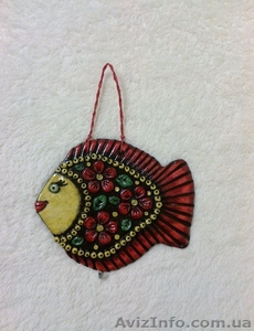 Ключница «Цветочная рыбка» #1349257