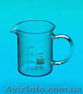 Стаканы мерные,  стеклянные,  с ручкой и со шкалой 250 мл,  400 мл,  600 мл,  1000 мл #1353368