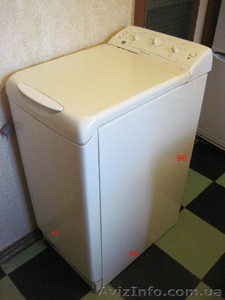 Стир.машина, ARISTON AT-104, б-у, узкая, вертикал. #1352486