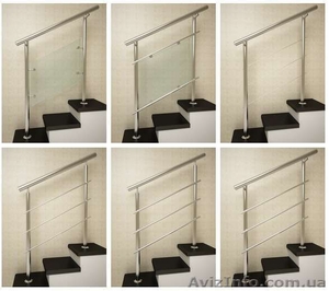 Сварка, перила из нержавейки Киев,  сварка нержавейки #1358904