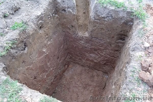 Копка ям, Земляные работы, бетонные работы #1360953