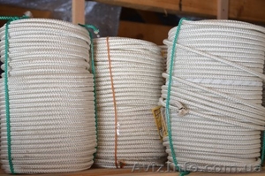 Шнур капроновый строительный,  диаметр 12 мм. #1359396