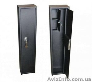 Сейф оружейный для 1-го ружья с кассой СО 1100/1Т #1365797