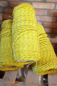 Полипропиленовый шнур с сердечником,  диаметр 8мм. #1359397