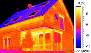 Тепловизионное обследование зданий. Энергоаудит. #1362508