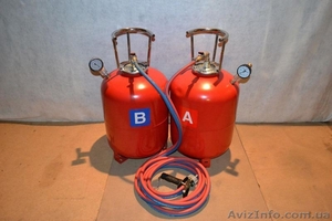 Портативная многоразовая установка для напыления ППУ (пенополиуретан) #1358157