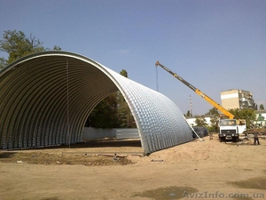 ангары,  ангары бескаркасные,  склады #1358710