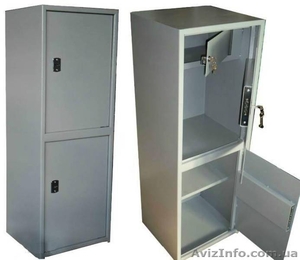 Сейф бухгалтерский двухсекционный с кассовым отделением СБ 1200/2Т #1365823