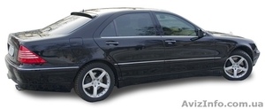 Mercedes S500 w220 Long ⚑ Аренда авто c водителем. #1360802