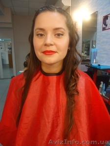 Макияж,  прическа ,  моделирование формы бровей  #1356592