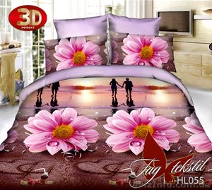 Качественное недорогое постельное белье купить,  Полисатин PS-HL055 #1359053