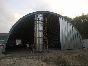 ангары бескаркасные,  напольные зернохранилища #1358708