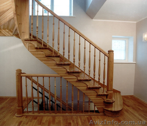  Лестницы из натурального дерева под заказ. #1361708