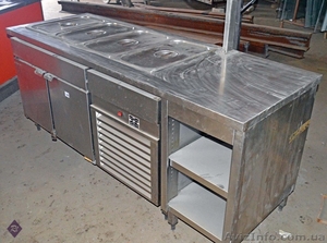 Продается,  Линия раздачи бу с фасадом оранжевого цвета #1360811