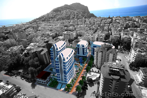 Уникальный ЖК Elite Marine в самом центре г.Алания (Турция) и всего в 400 метрах #1365639