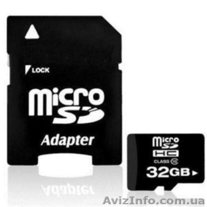 Карта памяти  Micro SDHC  32GB Class 10 с адаптером #1358145