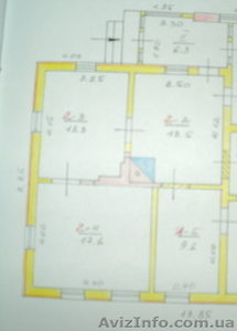 Продам 1/2 дома площадью 60 м2 на Журавлевке,  4 минуты от ст.м. Киевская #1363180
