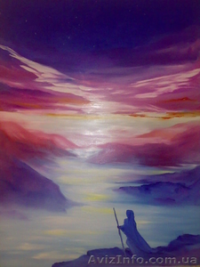 Картина масло, холст.  #1356085